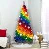 Best Choice Products 7ft Artificial Colorful Rainbow Christmas Tree, Full Fir Holiday Decor w/ 1,213 Tips, Metal Stand -Northlight Christmas Store GUEST a7447089 1e30 4f26 9f63 ece993edd510