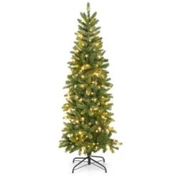 Costway 5FT Pre-Lit Hinged Artificial Christmas Tree with 390 Tips & 180 Multicolor Lights -Northlight Christmas Store GUEST a861d23a 0d9d 4e70 9ca1 ac6e1f6c9cc0