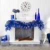 Nearly Natural 6' Pre-lit Pine Artificial Christmas Garland Blue with Warm White Lights -Northlight Christmas Store GUEST a8970cfd 0cd8 4bc6 8d71 f28ef83a507a