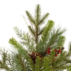 Vickerman 24" Artificial Cibola Mixed Berry Christmas Spray