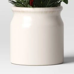 Artificial Plant Small Mixed Greenery and Poinsettia Arrangement - Threshold™ -Northlight Christmas Store GUEST a9053a0b a30d 4a80 8590 df35b1f76a81