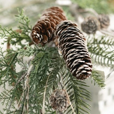 Sullivans 6' Cedar & Pine Artificial Garland 72"L Green 3 Sullivans 6' Cedar & Pine Artificial Garland 72"L Green