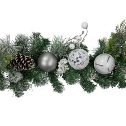 Northlight 6' Green Pine Frosted Artificial Christmas Garland with Pinecones and Ornaments, Unlit -Northlight Christmas Store GUEST aaae66f7 98a5 4c53 8774 79c379eec5e5