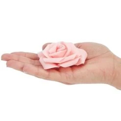 Juvale 100 Pack Foam Pink Flowers, 3 Inch Artificial Stemless Roses for Crafts, Wall Decorations, Wedding Receptions, Spring Decor, and DIY Projects -Northlight Christmas Store GUEST aaf6f948 61a3 45df bcdb 598a703dc456
