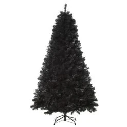HOMCOM Artificial Christmas Tree Unlit Douglas Fir with Realistic Branches and Tips, Black Halloween Style -Northlight Christmas Store GUEST ab407d5a b70b 46e5 a96d ef45bbcacf91