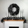 Northlight 6' Pre-Lit Black Artificial Christmas Garland with Timer - Warm White LED Lights -Northlight Christmas Store GUEST ad10e2b5 c99a 471c 9345 1d818ecbc08e
