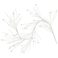 Northlight 6' x 6" Pre-Lit White Christmas Garland with Jingle Bells, Warm White Lights -Northlight Christmas Store GUEST ad238a5b 0078 4398 a752 e1f694b9b73d