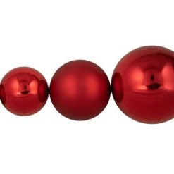 Northlight 6' Red Shiny and Matte Shatterproof Ball Christmas Swag -Northlight Christmas Store GUEST ad40203b 6c38 4f2b a74d adf675054020