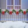 Collections Etc. Collections Etc 9ft Lighted Garland With Bows 2 Collections Etc. Collections Etc 9ft Lighted Garland With Bows -Northlight Christmas Store GUEST ad727540 c9e9 4b51 846a 1c5b33ed734c