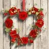 National Tree Company 20" Rose Valentine Heart -Northlight Christmas Store GUEST adc22d67 cb25 4a1c 82f8 5c90fc77caad