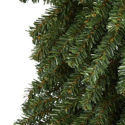 7ft Nearly Natural Unlit Slim Grand Alpine Artificial Christmas Tree 4 7ft Nearly Natural Unlit Slim Grand Alpine Artificial Christmas Tree - Image 2