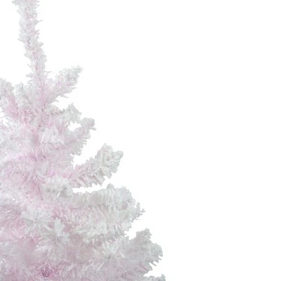 Northlight 3' Medium Flocked Madeline Pink Spruce Artificial Christmas Tree, Unlit 3 Northlight 3' Medium Flocked Madeline Pink Spruce Artificial Christmas Tree, Unlit