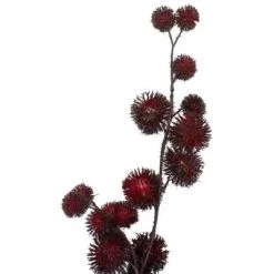 Northlight 41" Red Pine Ball Artificial Christmas Spray