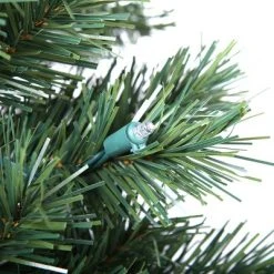 LuxenHome Set of 2 4Ft Pre-Lit LED Artificial Pine Christmas Tree with Urn Pot -Northlight Christmas Store GUEST b18c9cad 3c8a 4454 809d 9864776ddd6a