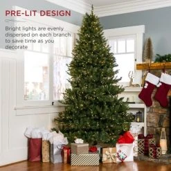 Best Choice Products Pre-Lit Hinged Douglas Full Fir Artificial Christmas Tree Holiday Decoration w/ Lights -Northlight Christmas Store GUEST b214bf1f 0a94 416e 948c 2bd24e9e9481