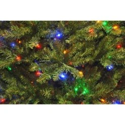 National Tree Company Pre-Lit LED Full Dunhill Fir Hinged Artificial Christmas Tree Dual Color Lights with 9 Function Footswitch -Northlight Christmas Store GUEST b23eed53 7544 4539 9b58 79972fbd4eb9