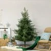 HOMCOM Artificial Christmas Tree Home Holiday Decoration with Auto Open, Steel Base, Wide Shape 1 HOMCOM Artificial Christmas Tree Home Holiday Decoration with Auto Open, Steel Base, Wide Shape -Northlight Christmas Store GUEST b2a4c9a4 abd6 4c22 86a0 78e1e8600462