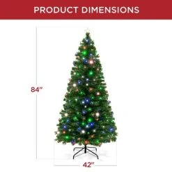 Best Choice Products 7ft Pre-Lit Fiber Optic Artificial Pine Christmas Tree w/ 280 Multicolored LED Lights, 8 Sequences 13 Best Choice Products 7ft Pre-Lit Fiber Optic Artificial Pine Christmas Tree w/ 280 Multicolored LED Lights, 8 Sequences -Northlight Christmas Store GUEST b2a50998 a46b 4a91 aa0b 96b445750362