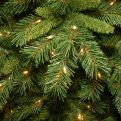 National Tree Company 12 ft Pre-Lit Artificial Giant Medium Christmas Tree, Green, Tiffany Fir, White Lights, Includes Stand -Northlight Christmas Store GUEST b328c2f8 8683 483e 91d1 02f0876eb2b8 1