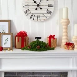 Nearly Natural 16-in Christmas Pine Candelabrum with 35 Lights and Pine Cones -Northlight Christmas Store GUEST b354c17e fa9a 4f6f 8de5 ff50e3b0caec