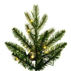 Vickerman Balsam Spruce Slim Artificial Christmas Tree with 3MM Lights