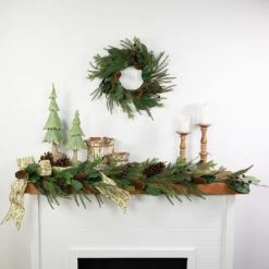 Northlight 6' Mixed Foliage with Pine Cones and Berries Christmas Garland, Unlit -Northlight Christmas Store GUEST b403a0b3 9cf7 45f8 9313 8d4985cdf709