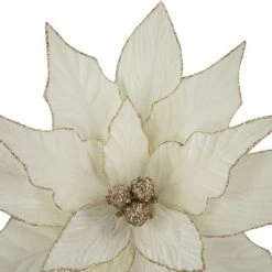 Northlight 24" Cream Poinsettia Christmas Stem Spray -Northlight Christmas Store GUEST b4604b54 83c8 4ef7 a005 c06fa8a63309