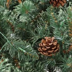 Sunnydaze Decor Sunnydaze Indoor Pre-Lit Artificial Christmas Garland with Pinecones - 9' -Northlight Christmas Store GUEST b4c8991d b03b 41a9 8bfc ffd65e37d0c9