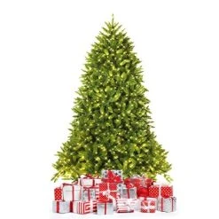 Tangkula 5'Artificial Green PVC Christmas Fir Tree w/ Metal Stand and 450 LED Lights -Northlight Christmas Store GUEST b4e10d31 f424 4f86 8694 468b786d5dda