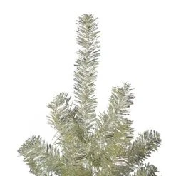 Northlight 4.5' Metallic Platinum Artificial Tinsel Christmas Tree - Unlit -Northlight Christmas Store GUEST b5a75e05 ef0c 4782 bc5c 2bc73a793bde