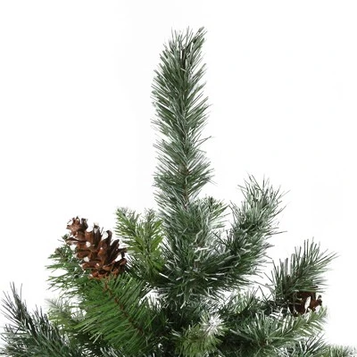 Northlight 4' Snowy Delta Pine with Pine Cones Full Artificial Christmas Tree - Unlit 3 Northlight 4' Snowy Delta Pine with Pine Cones Full Artificial Christmas Tree - Unlit