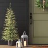5' Pre-lit Potted Indexed Balsam Fir Artificial Christmas Tree Clear Lights - Wondershop™