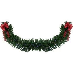 Northlight 25' x 20" Pre-Lit Buffalo Fir Artificial Christmas Garland - Multi-Color LED Lights 8 Northlight 25' x 20" Pre-Lit Buffalo Fir Artificial Christmas Garland - Multi-Color LED Lights -Northlight Christmas Store GUEST b9349270 df7a 4722 98c8 6002cf6c929c