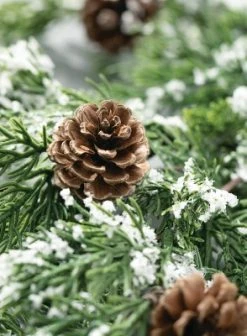 Sullivans Hanging Pine Artificial Stem 40"H Green