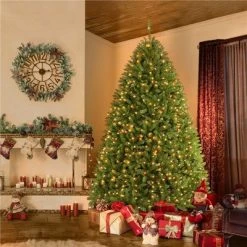 Yaheetech Pre-lit Ultra-Thick Artificial Christmas Tree Hinged Spruce Holiday Decoration, Green 14 Yaheetech Pre-lit Ultra-Thick Artificial Christmas Tree Hinged Spruce Holiday Decoration, Green -Northlight Christmas Store GUEST bbad8628 6fb2 42f9 8c86 7c6cfcd74933