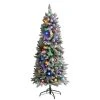 Nearly Natural 5' Flocked British Columbia Mountain Fir Prelit Multi Color Globe Light Artificial Christmas Tree 1 Nearly Natural 5' Flocked British Columbia Mountain Fir Prelit Multi Color Globe Light Artificial Christmas Tree -Northlight Christmas Store GUEST be3b70d0 e5dc 4f28 bcac 598f5e4de24b