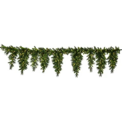 Vickerman Bangor Mixed Icicle Artificial Christmas Garland 6 Vickerman Bangor Mixed Icicle Artificial Christmas Garland - Image 4