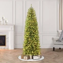 9ft Pre-lit Slim Artificial Christmas Tree Forest Fir - Puleo -Northlight Christmas Store GUEST c1162b37 5b27 4f70 936c 74374eb6dcf1 1