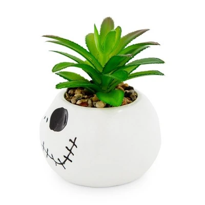 Toynk Silver Buffalo Disney The Nightmare Before Christmas Jack Skellington Ceramic Mini Planter 3 Toynk Silver Buffalo Disney The Nightmare Before Christmas Jack Skellington Ceramic Mini Planter