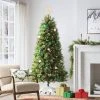 6.5' Pre-lit Balsam Fir Artificial Christmas Tree Clear Lights - Wondershop™