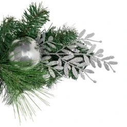 Northlight 6' Green Pine Needle Garland with Pinecones and Striped Christmas Ornaments, Unlit -Northlight Christmas Store GUEST c254243d f7e7 49dc bc21 8aa379df4eb7