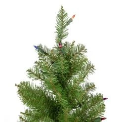 Northlight 6.5' Pre-Lit Silver Lake Fir Pencil Artificial Christmas Tree, Multi Lights -Northlight Christmas Store GUEST c2fe660e c002 41f0 aabf 5efd1c1da078