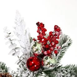 Vickerman Flocked Red and Silver Artificial Garlands 13 Vickerman Flocked Red and Silver Artificial Garlands -Northlight Christmas Store GUEST c314c548 34b5 4980 b2b5 6c219b30cbf1