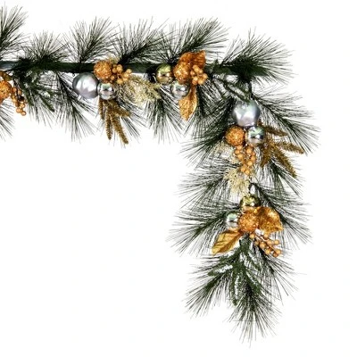 Vickerman Gold and Silver Artificial Garlands 3 Vickerman Gold and Silver Artificial Garlands