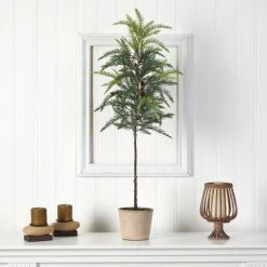 Nearly Natural 3.5-ft Winniepeg Artificial Pine Christmas Tree in Decorative Planter -Northlight Christmas Store GUEST c3fec784 d236 459f b008 4ee37f36e4a4