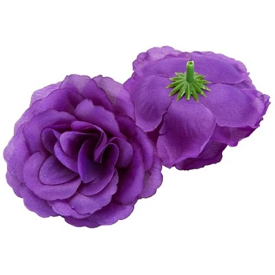 Bright Creations 50 Pack Purple Roses Artificial Flowers Bulk, 3 Inch Stemless Fake Silk Roses for Decorations, Wedding 10 Bright Creations 50 Pack Purple Roses Artificial Flowers Bulk, 3 Inch Stemless Fake Silk Roses for Decorations, Wedding - Image 8