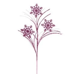 Vickerman 31" Snowflake Glitter Spray -Northlight Christmas Store GUEST c4177150 9b7a 40bf bdae 7faa7b6e5c63
