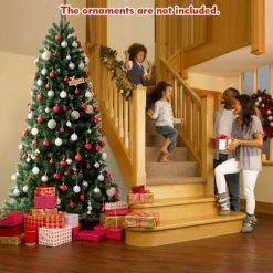 Costway 8ft Pre-lit Hinged Christmas Tree with Remote Control & 9 Lighting Modes -Northlight Christmas Store GUEST c4ceebd7 6901 4153 b4b9 85618f406d1c