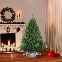 4.5ft Puleo Unlit Vermont Spruce Artificial Christmas Tree -Northlight Christmas Store GUEST c5857f3d 51eb 497e b1e0 45e862da0f62