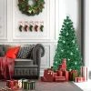 Tangkula 4/5/6/7 FT Artificial Christmas Tree Prelit Fiber Optic Xmas Tree w/ Warm White Lights 8 Light Modes -Northlight Christmas Store GUEST c71caac1 b5e0 433f 829a a3e6a4c7adb9